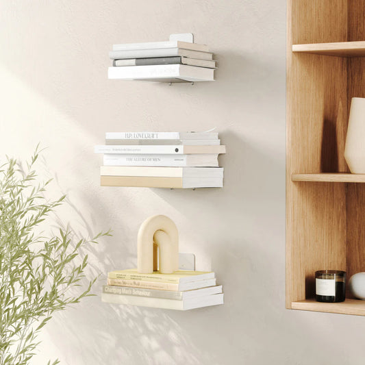 Invisible wall Book shelve